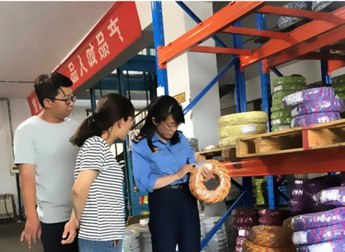 展開(kāi)電線(xiàn)電纜產(chǎn)品質(zhì)量查看排查作業(yè)